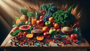 Fresh fruit and vegetables